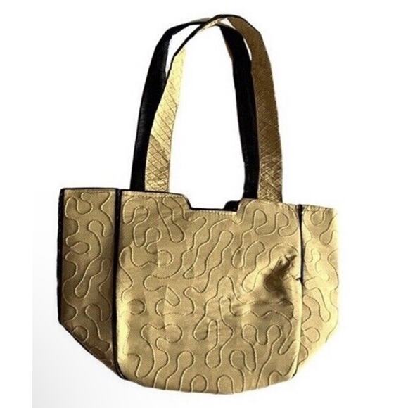 Tote Mirrored Blue Red Green White Bag Medium Shoulder Bag Pakistan NWOT - Picture 4 of 5